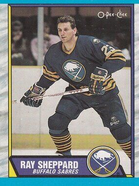 Ray Sheppard - 1989 O Pee Chee Hockey Card